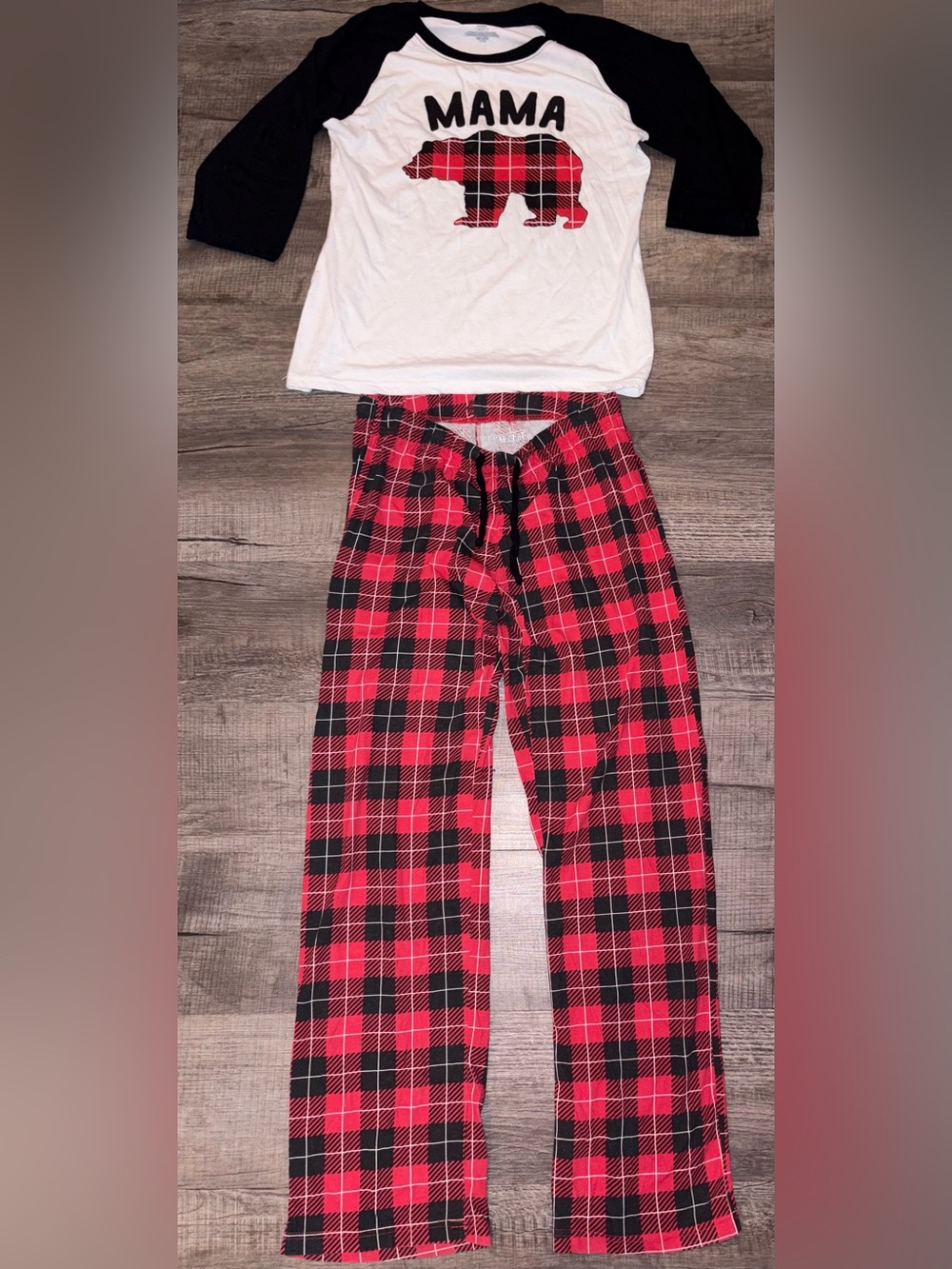 Nap Chat Mama pajama set size medium